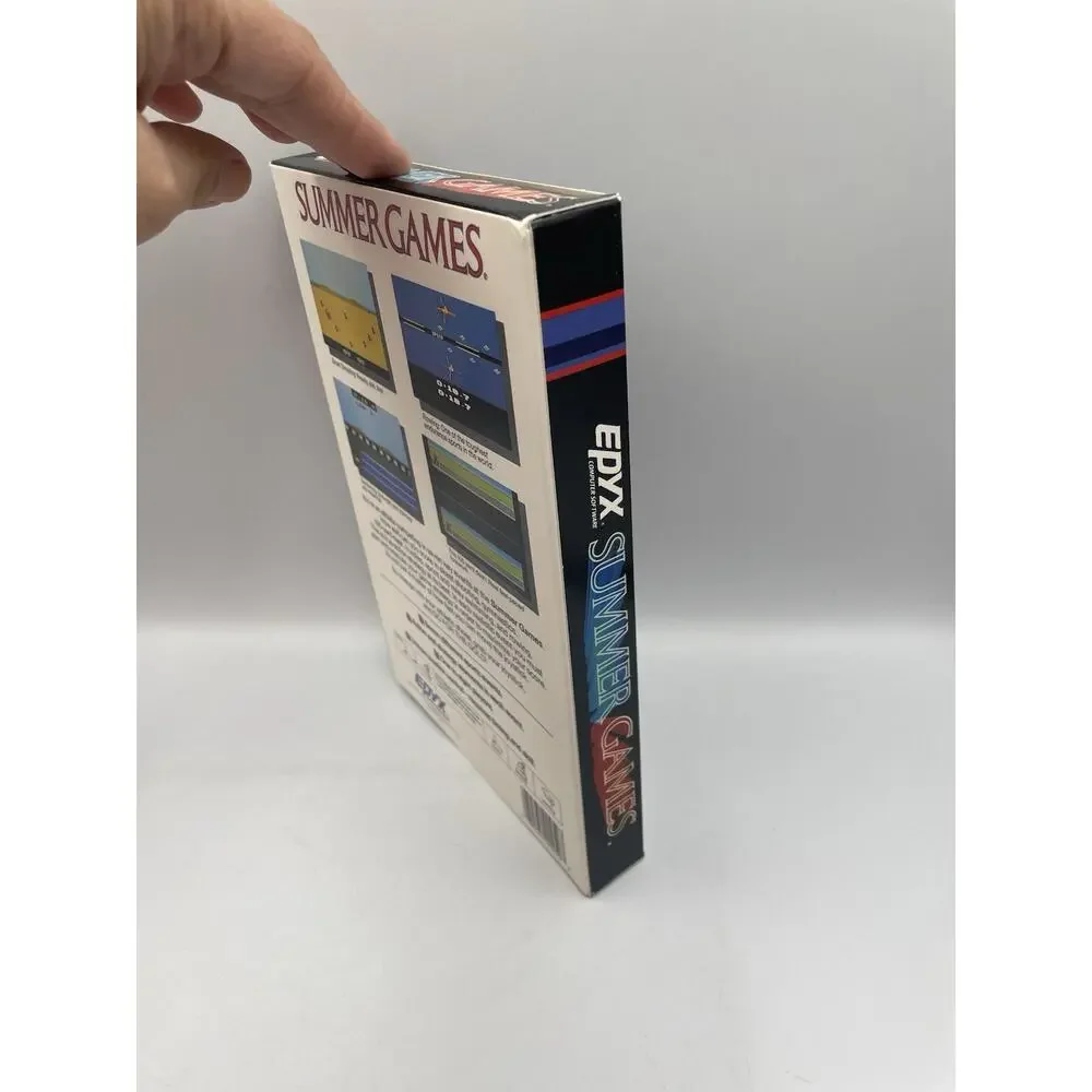 Summer Games for Atari 2600, 7200 1984 EPYX Complete With Manual
